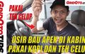 Video Cara Murah Usir Bau Apek di Kabin Mobil, Cuma Modal Itu Aja