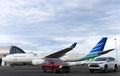 Mitsubishi Branding Pesawat Garuda Indonesia Rute Nagoya-Jakarta