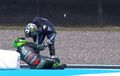 Apes, Maverick Vinales Senggolan Franco Morbidelli Sampai Tersungkur