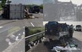 Dalam Sehari Dua Pikap Kecelakaan di Tol Surabaya-Mojokerto, Penyebabnya Sama!