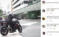 Segan Buat Nyalip, Nikita Mirzani Aja Naik MV Agusta Brutale 800 RR!