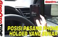 Video Terbaru di GridOto Tips, Posisi Pasang Phone Holder yang Benar
