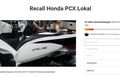 Heboh Recall Honda PCX Berlanjut, Pencetus Didesak Pihak Dealer Tutup Petisi