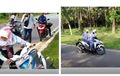 Bikin Ngakak, Siswa Bubar Kena Razia Polisi, Gagal Bonceng Motor Teman