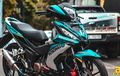 Tampil Atraktif, Honda Supra GTR 150 Pakai Baju Petronas khas Yamaha