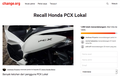 Komentar dari Bos Yamaha Soal Petisi Recall Honda PCX 150 Lokal
