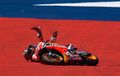 Kumpulan Video Detik-detik Marc Marquez Crash Di MotoGP Amerika 2019, Bikin Histeris Penonton