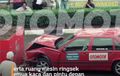Volvo Pernah Bikin Crash Test Terbuka Di Senayan, Tiga Sedan Mewah Remuk 