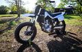 Buat Inspirasi Modif KLX150BF dan CRF150L, Pakai Gaya Flat Tracker Begini Aja
