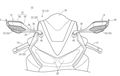 Beredar Gambar Paten Honda CBR Terbaru, Dibekali Winglet Nyeleneh dan VTEC?