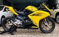 Berbaju Kuning dan Dihias Part Mewah, Honda CBR250RR Makin Bergairah