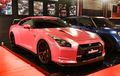 Tampil Menggemaskan di IIMS, Nissan GT-R R35 Pakai Jubah Pink
