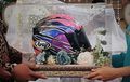 Helm Arai RX-7 RR5 Motif Langka Jadi Seserahan Nikah, Bikers Tulen Nih!