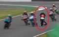 Video Detik-detik Ai Ogura Crash di Moto3 Prancis, Tubuh Terpelanting dan Ban Copot