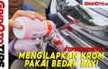Video GridOto Tips, Bikin Krom di Mobil Mengilap pakai Bedak Bayi