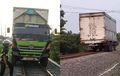 Warga Bangil, Pasuruan Heboh! Ada Truk Tronton Melintas di Rel Kereta Api. Ternyata Ini Penyebabnya