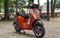 Vespa Sprint 125 Hedon! Cat Airbrush, Berlapis Karbon dan Banyak Part Mewah