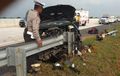 Maut di Tol Lampung, Toyota Avanza Sampai 'Mangap', Polisi: Pemudik Jangan Paksakan Diri
