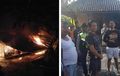 Motor Kesayangan Ludes Dilalap Api, Pemilik Mengerang Sedih Melihatnya