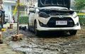 Toyota Agya Pelat Masih Putih Dimakan Api, Polisi Ringkus Dalangnya, Salah Sasaran