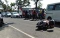 Adu Banteng dengan Yamaha V-Ixion, Pengendara Hoda Vario Tewas di Lokasi Kecelakaan