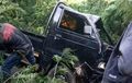 Suzuki Carry Pikap Angkut 17 Orang, Terjun ke Jurang Sedalam 100 Meter, 6 Luka Berat