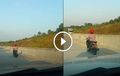 Honda Vario Ngebut di Jalan Tol, Emak-emak Ambil Alih Jalur Kanan