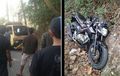 Sopir Truk Kaget Saat Yamaha V-Ixion Lewat, Dihantam Masuk Jurang