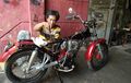 Kustom Honda Megapro Jadi CB100, di Sini Letak Kesulitannya