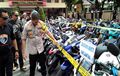 Gudang Motor Bodong Digerebek Polres Bangkalan, Puluhan Motor Diangkut Truk
