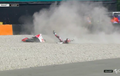 Red Flag! Dimas Ekky Crash Parah di Awal FP1 Moto2 Belanda, Langsung Dibawa Ambulans