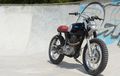 Yamaha SR500 Scrambler, Kelihatan Rapi Pakai Lampu Sein Super Mungil