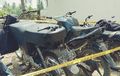 Belasan Motor Custom Diamankan Polisi, Tangki Motor Jadi 'Gemuk', Ulah Oknum Timbun BBM