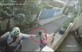 Honda BeAT Digas Jambret, Emak-emak Gendong Bayi Rubuh, Pelaku Langsung Dibekuk