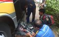 Honda Supra X Ringsek Tak Berkutik, Ulah Bus Sugeng Rahayu Ngeblong, Sopir Ampun-ampun