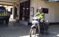 Salut! Naik Supra Fit Modifikasi, Polisi Ini Tetap Gigih Bertugas Meski Lumpuh Kaki dan Tangan Kiri