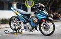 Jupiter MX ala Drag Bike, Livery Sky Racing Team VR46 Ikut Nempel