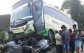 Daihatsu Terios Berantakan Dicincang Bus Pahala Kencana, Setir Hilang Kendali, Maut Terjadi Pagi Hari