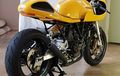 Ducati 900SS Berubah Jadi Cafe Racer, Pakai Baju Kuning Biar Asyik