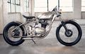 Trail Honda Disulap Jadi Bobber, Eh...Exhaust Wrapnya dari Senar Bass