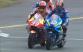 Senggolan di MotoGP Ceko, Rins Anggap Marquez Tak Punya Rasa Sopan