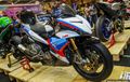 Cakep Bener...Yamaha MX King ini Berbaju BMW dan Berkaki Aprilia
