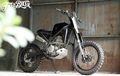  Hancur Kecelakaan, Kawasaki KLX250 Di Custom  Dan Terlahir Kembali