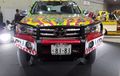 Toyota Hilux Bosan Sangar, Kena Airbrush Warna-warni Permen, Glitter Mendominasi