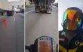 Enggak Sayang Nyawa, Biker KTM Duke Nekat Lewat Kolong Truk, Endingnya Malah Ketawa