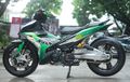 Yamaha MX King 150 Kerasukan Hulk, Langsung Jadi Hijau dan Kekar
