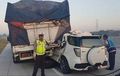 Daihatsu Terios Hantam Truk Muatan Batu Bara, Bodi Ringsek dan Terseret Hingga 50 Meter