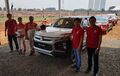Mitsubishi Bawa Legenda Paris Dakar untuk Reli Pakai New Triton di Tangerang