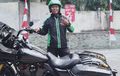 Video 'Driver Ojol' Naik Harley-Davidson Road Glide Pakai Suspensi Ohlins, Sangar Sob!