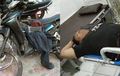 Jadi Korban Jambret, Driver Ojol Ditendang Hingga Motornya Nabrak Tembok